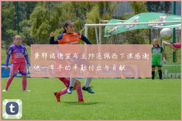 费耶诺德宣布主帅范佩西下课感谢他一年半的辛勤付出与贡献